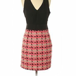 NELL Couture pink tweed dress